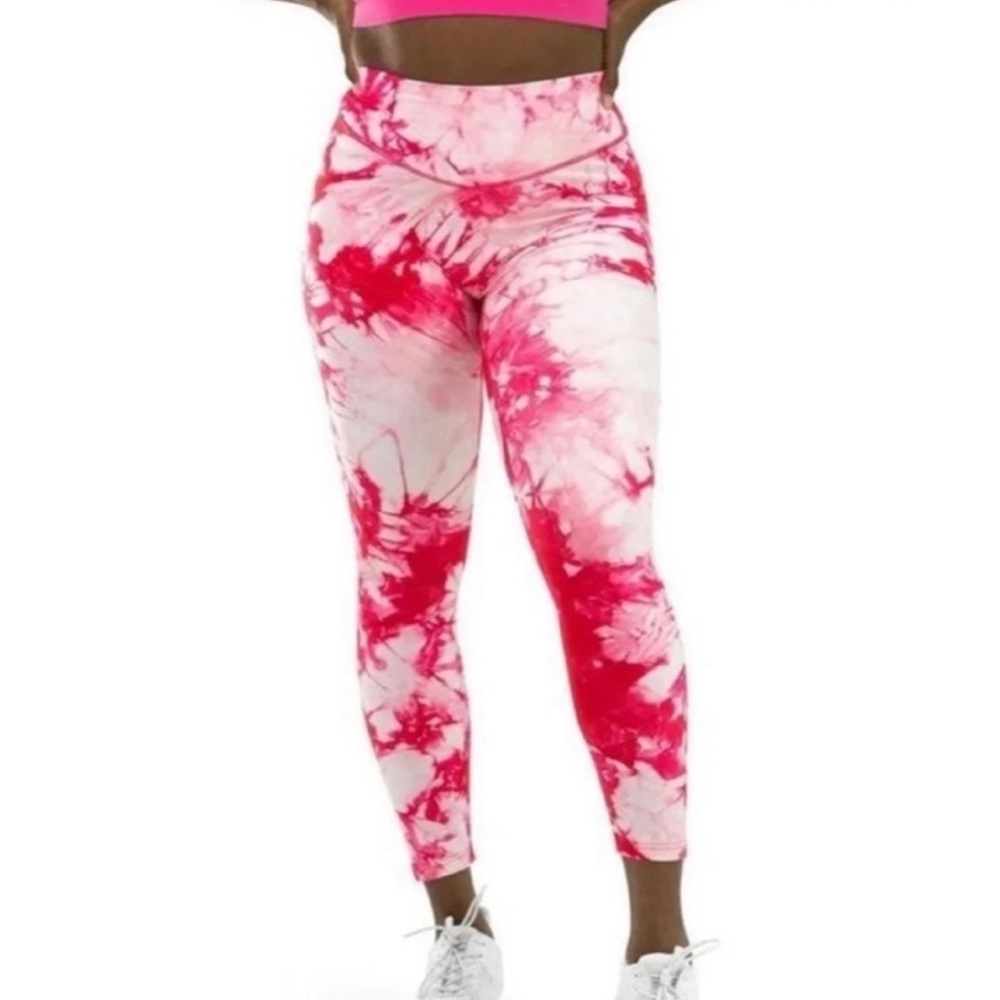 Balance Athletica OG Pant - Tie Dye Hibiscus 🌺- Size Large